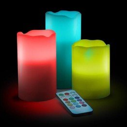 Pack Of 3 Luma Candles (4 Pcs) (GM)