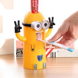 Minions Design Automatic Toothpaste Dispenser