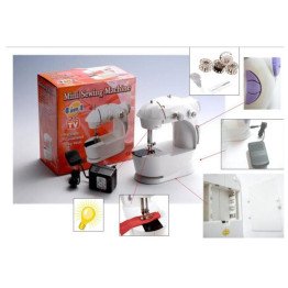 Mini Sewing Machine Portable 4 In 1 With Adapter & Pedal(GM)