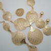 AFRICAN GOLD PLATED NECKLACE