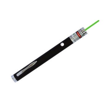 Green laser pointer with 1 lens