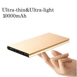 Polymer Uitra Slim Smart Mobile Power Supply-Fashion Power Universal(10000mAH)