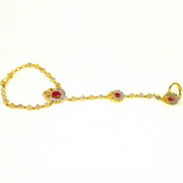 AD Jewellery Bracelet +Ring-P67